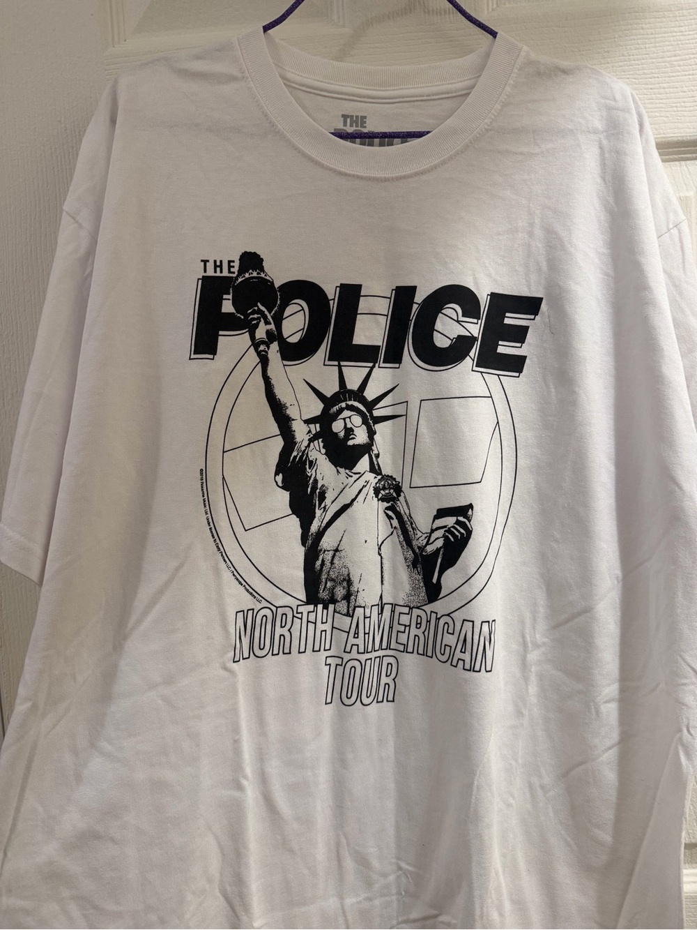 The Police band T' White North American Tour Graphic Tee